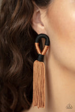 Load image into Gallery viewer, Paparazzi Jewelry Earrings Moroccan Mambo - Brown