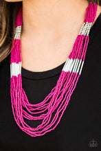 Load image into Gallery viewer, Paparazzi Jewelry Necklace Let It BEAD - Pink