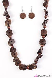 Paparazzi Jewelry Wooden Caribbean Carnival - Brown