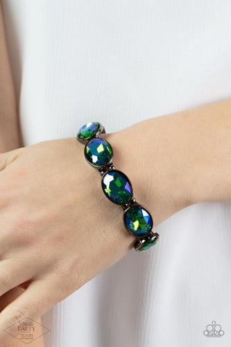 Paparazzi Jewelry Bracelet Diva In Disguise - Multi Blue