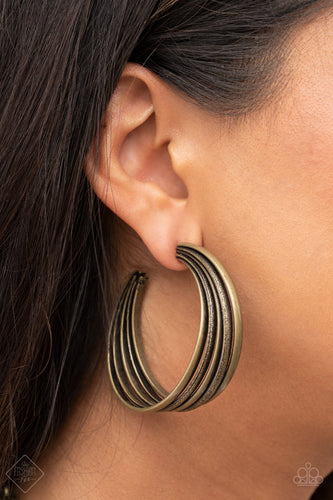 Paparazzi Jewelry Fashion Fix In Sync - Brass