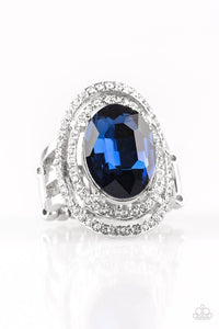 Paparazzi Jewelry Ring Making History - Blue
