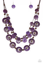 Load image into Gallery viewer, Paparazzi Jewelry Necklace Catalina Coastin - Purple