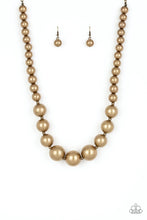 Load image into Gallery viewer, Paparazzi Exclusive Necklace Living Up To Reputation - Brass