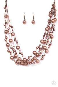 Paparazzi Jewelry Necklace  Fierce and Fab-YOU-lous! - Copper