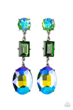 Load image into Gallery viewer, Paparazzi Jewelry Earrings Extra Envious - Green
