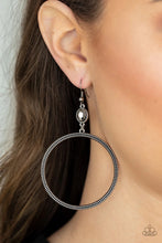 Load image into Gallery viewer, Paparazzi Exclusive Earrings Work That Circuit - Silver