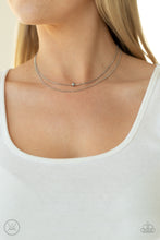 Load image into Gallery viewer, Paparazzi Jewelry Necklace Super Slim - Silver