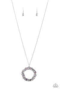 Paparazzi Jewelry Necklace Wreathed in Wealth - Purple