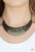 Load image into Gallery viewer, Paparazzi Jewelry Necklace Utterly Untamable - Brass