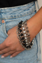 Load image into Gallery viewer, Paparazzi Jewelry Bracelet Heiress Hustle - Black