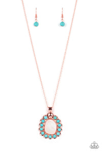 Paparazzi Jewelry Necklace Sahara Sea - Copper