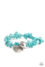 Load image into Gallery viewer, Paparazzi Jewelry Bracelet Love You to Pieces - Blue
