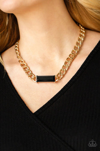Paparazzi Jewelry Necklace Urban Royalty - Gold