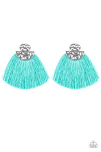 Load image into Gallery viewer, Paparazzi Jewelry Earrings Make Some PLUME - Blue