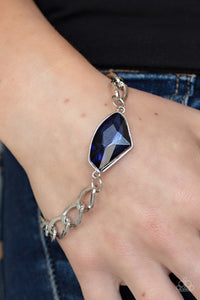 Paparazzi Jewelry Bracelet Galactic Grunge - Blue