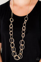 Load image into Gallery viewer, Paparazzi Jewelry Necklace Elegantly Ensnared  Gold