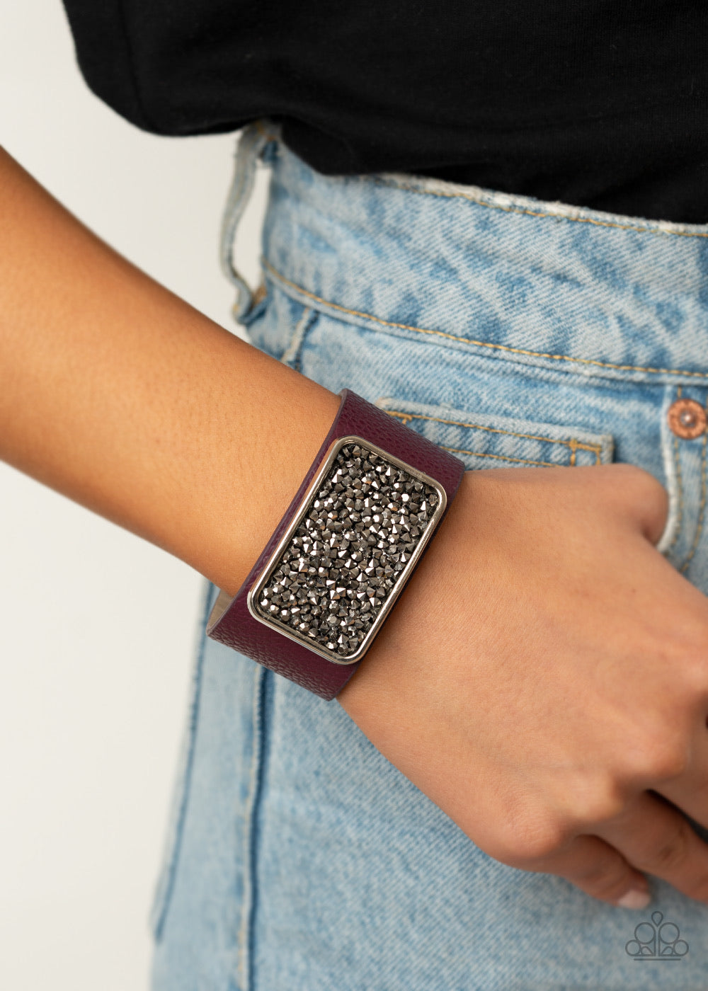 Paparazzi Jewelry Bracelet Interstellar Shimmer - Purple