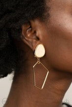 Load image into Gallery viewer, Paparazzi Exclusive Earrings Retro Reverie - Gold