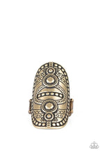 Load image into Gallery viewer, Paparazzi Jewelry Ring Tiki Trail - Brass