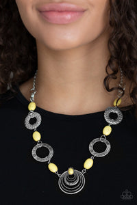 Paparazzi Jewelry Necklace Zen Trend - Yellow