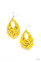 Load image into Gallery viewer, Paparazzi Jewelry Earrings Bermuda Breeze - Yellow