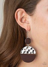 Load image into Gallery viewer, Paparazzi Jewelry Earrings Natural Element - Brown