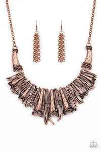 Paparazzi Jewelry Necklace In The MANE-stream - Copper