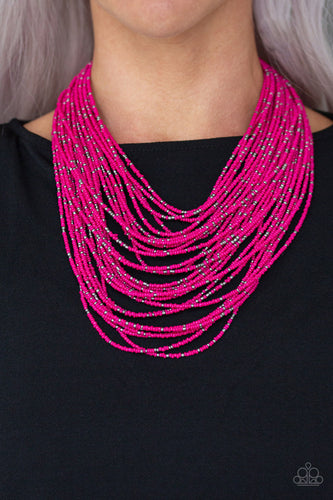 Paparazzi Jewelry Necklace Rio Rainforest - Pink