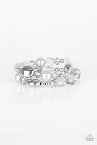 Paparazzi Jewelry Bracelet Downtown Dazzle - Silver