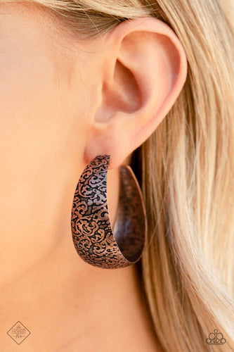 Paparazzi Jewelry Earrings Mother Nature Medley - Copper