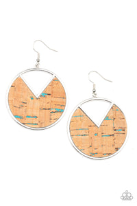 Paparazzi Exclusive Earrings Nod to Nature - Blue