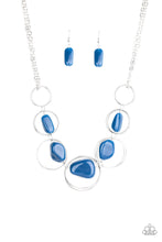 Load image into Gallery viewer, Paparazzi Jewelry Necklace Travel Log - Blue