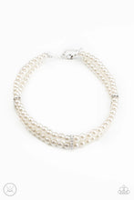 Load image into Gallery viewer, Paparazzi Jewelry Necklace Put On Your Party Dress - White