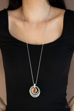 Load image into Gallery viewer, Paparazzi Jewelry Necklace A Diamond A Day - Orange