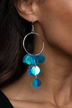 Load image into Gallery viewer, Paparazzi Jewelry Earrings Holographic Hype - Blue
