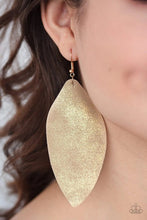 Load image into Gallery viewer, Paparazzi Jewelry Earrings Serenely Smattered Gold