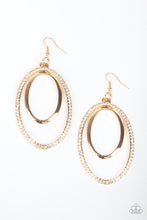 Load image into Gallery viewer, Paparazzi Jewelry Earrings Wrapped In Wealth - Gold