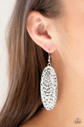 Paparazzi Jewelry Earrings Radiantly Radiant - Silver