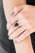 Load image into Gallery viewer, Paparazzi Jewelry Ring The Bold and The BEAD-iful - Black