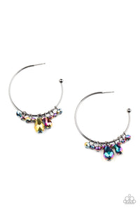 Paparazzi Jewelry Earrings Dazzling Downpour - multi