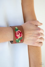 Load image into Gallery viewer, Paparazzi Jewelry Bracelet Rebel Rose - Brown