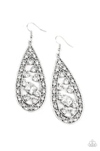 Load image into Gallery viewer, Paparazzi Jewelry Earrings Drop-Dead Dazzle - White