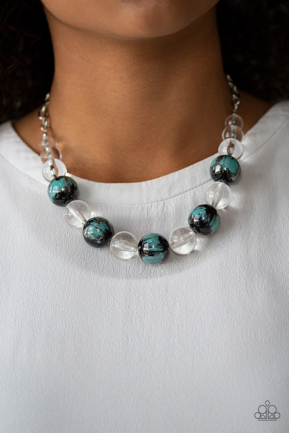 Paparazzi Jewelry Necklace Torrid Tide - Blue