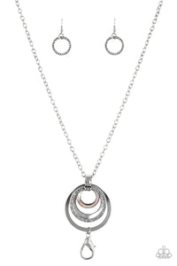 Paparazzi Jewelry Necklace Coast Coasting - Silver