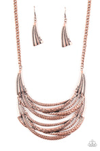 Load image into Gallery viewer, Paparazzi Jewelry Necklace Read Between The VINES - Copper