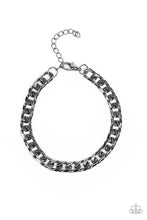 Load image into Gallery viewer, Paparazzi Jewelry Men The Game CHAIN-ger/Take It To The Bank - Black