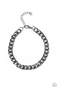 Paparazzi Jewelry Men The Game CHAIN-ger/Take It To The Bank - Black