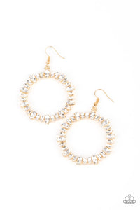 Paparazzi Jewelry Earrings Glowing Reviews - Gold