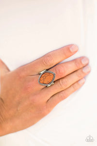 Paparazzi Jewelry Ring Desert Zen - Orange